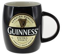 Guinness Tasse en céramique avec étiquette extra Stout Noir