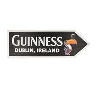 Guinness Wooden Road Sign With Iconic Toucan Design