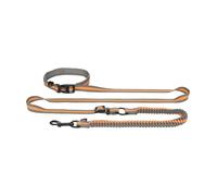 Guinzaglio per jogging 1.33-1.80m/20mm colore grigio e verde Trixie