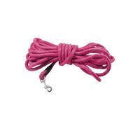Guinzaglio tubolare in nylon fucsia modello Walk per cani Croci