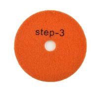 GUIPENG 1 disque de polissage diamanté sec/humide 3 étapes 4 pouces 100 mm for granit, béton, marbre, outils électriques(Grit 3)