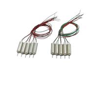 GUIPENG 5PCS/Lot 0412 Mini 4mm*12mm Tiny Coreless Motor Micro 412 Hollow Cup Engine DC 3.7V 48000RPM Ultra High-Speed Motor DIY RC Drone(Model A_3.7V)