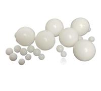 GUIPENG Billes en plastique solides blanches de 2 à 50 mm, 1 à 500 pièces, matériau POM, haute précision, 3/5/7/9,5/25/12,7/15/20/22/25,4/30/38,1/45 mm(500pcs,7mm)