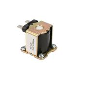 GUIPENG Électrovanne à filetage mâle 1/2" 3/4" AC 220 V DC 12 V 24 V, vanne de régulation d'eau, interrupteur de commande, normalement fermé, normalement ouvert(3/4",24V_NORMALLY CLOSED)