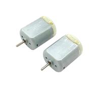 GUIPENG FC-280SA-2865 Mini Moteur 280 CC 3 V 5 V 6 V 9 V 23500 TR/Min Haute Vitesse, Arbre cannelé/Rond, balais de Carbone, Micro Moteur 24 mm(Model A)