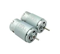 GUIPENG Micro Moteur électrique RS-395 28mm DC 12V 14.4V 16.2V 18V 24V, balais de Carbone à Grande Vitesse(Model B 50W_16.2V)