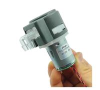 GUIPENG Mini Pompe péristaltique 365 DC 12 V 18 V 20 V 24 V, Pompe doseuse Auto-amorçante for Liquide, Micro-Pompe for Laboratoire Industriel