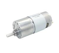 GUIPENG Moteur à engrenages JGB37 545 DC 12 V 24 V, mini moteur électrique à engrenages métalliques, réducteur avant et arrière, moteur à couple élevé(A type,22 RPM,12V)