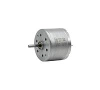 GUIPENG RF-320T-12400 Mini Moteur CC 3 V 5 V 6 V 6000 TR/Min, diamètre 24 mm, Jouet de Bricolage