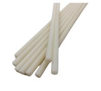 GUIPENG Tiges filetées en nylon plastique, tiges filetées M4 M5 M6 M8 M10 M12 M16 M20 M22 M24 M27 M30 M36 M40(10pcs,M6x1x500mm)