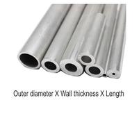 GUIPENG Tube rond en aluminium, diamètre extérieur: 18mm, 19mm, 20mm, 21mm, 22mm, 23mm, 24mm, 25mm(Length 300mm,20x7.5mm 1pc)