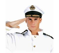 Guirca 13958 Capitaine Marine en Coton, Couleur Blanc, Noir