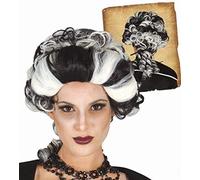 Guirca 18343 Marchesa Vampire Perruque Noir/Gris/Blanc