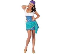 Guirca - 30111644 - Costume Odalisca Zingara pour femme, multicolore
