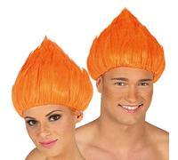 Guirca 4057 - Perruque orange de nain dans une boîte
