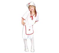 GUIRCA 78341 Déguisement d'infirmière Blanc Taille 5-6 ans