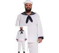 Guirca 80616 Costume Marin Blanc