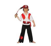 Guirca 83348 Pirate pour enfant Taille 7-9 ans