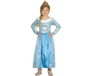 Guirca 83388 Déguisement de princesse Bleu Taille 3-4 ans