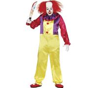 GUIRCA 84317.0 Déguisement de clown tueur pour adulte Taille 52-54