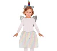 Guirca Bandeau Licorne Ailes et Tutu Enfant Set One Size