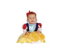 GUIRCA Costume Bébé Blanche Neige, Couleur, 1-2 Ans, 81091, Comme Dans la Photo