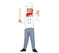 Guirca- Infantil Déguisement Ans Cuisinier, Unisexe-Enfant, 83361.0, Multicolore, 3-4 años