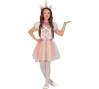 Guirca costume de licorne arc-en-ciel pour bébé 5-6 ans 5-6 ans