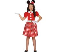 Guirca Costume D'une Fille Pin-up Timide 10-12 Years 10-12 Years