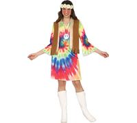 Guirca Costume Hippie Pour Femme S S