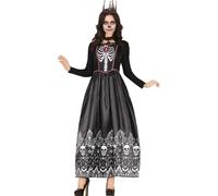 Guirca Costume royal de femme squelette M M