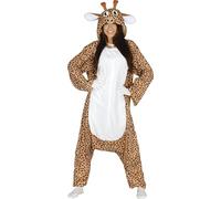 Guirca- Cvf Costume Adulte Pyjama Girafe, Femmes, 84966.0, Marron, 38-40