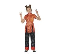 Guirca Déguisement Chine Orange Fille (5-6 Ans) Multicolore