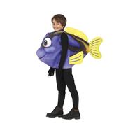 FIESTAS GUIRCA Charmant Déguisement Poisson Chirurgien pour Garçons ou Filles - Poisson Bleu de Dessin Animé - Costume Enfants - Unisexe Âge 3-4 Ans