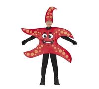 Guirca Déguisement Étoile De Mer Rouge Enfant (10-12 Ans) Multicolore