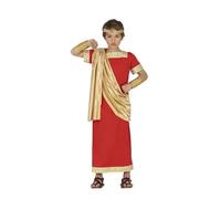 Guirca Déguisement Romain Rouge Et Or Enfant (10-12 Ans) Multicolore