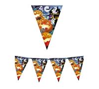 Guirca Fanion en papier Citrouilles 20x30 Cm 300 Cm One Size