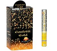 Guirca Fêtes GUI6926 - Pistolet métallique Multicolor à confettis métalliques - 40 cm