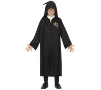 Guirca FG81782 Disney Costume de Magicien Harry, Noir, 7/9 Ans (122/134 cm)