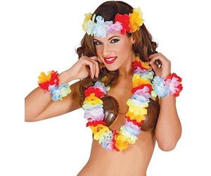 Guirca Fiestas GUI18507 - Kit hawaïen Extra Multicolore