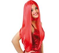Guirca Fiestas GUI4174 Perruque longue rouge