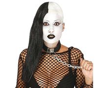 GUIRCA Fiestas GUI4971 Perruque Longue Demi-Perruque Noire