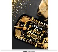Guirca Joyeux Nouvel An Plateau 39x24 Cm One Size