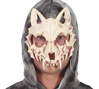 Guirca masque de crâne de chat One Size