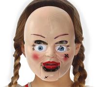 Guirca Masque de poupée d'horreur pour enfants One Size