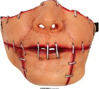 Guirca Masque demi-bouche en latex cousu Taille unique