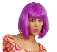 Guirca Perruque Taglia Unica Aubergine