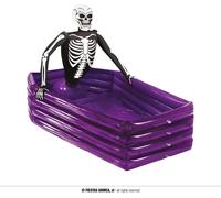 Guirca Refroidisseur de cercueil gonflable en forme de squelette 100x35 Cm One Size
