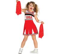 Guirca Zombie-cheerleader-mädchenkostüm 3-4 Years 3-4 Years