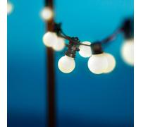 Guirlande 10 globes party milky solar